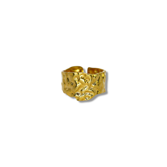 Bague ajustable en acier inoxydable ✨