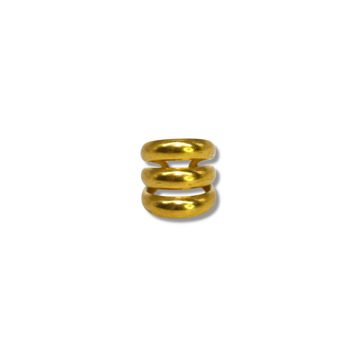 Bague ajustable en acier inoxydable ✨