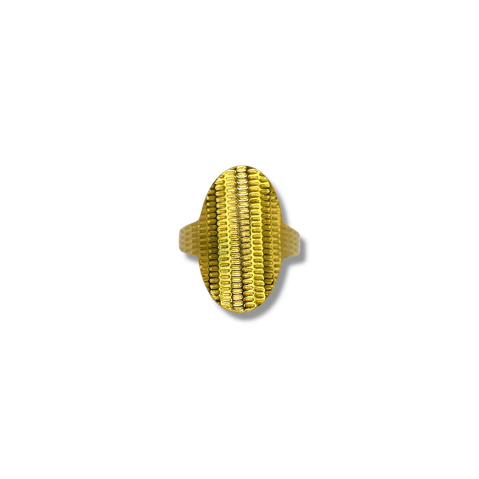 Bague ajustable en acier inoxydable ✨
