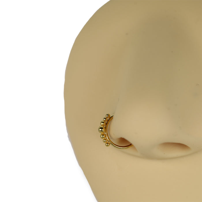 Piercing Nostril Anneau bille en Acier Inoxydable ✨