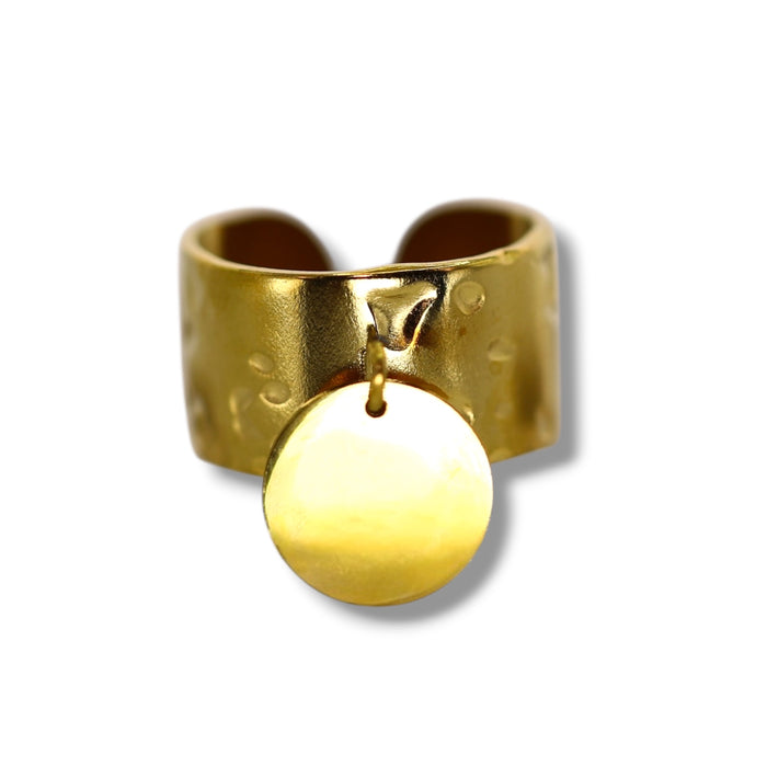 Bague ajustable "Ayame"