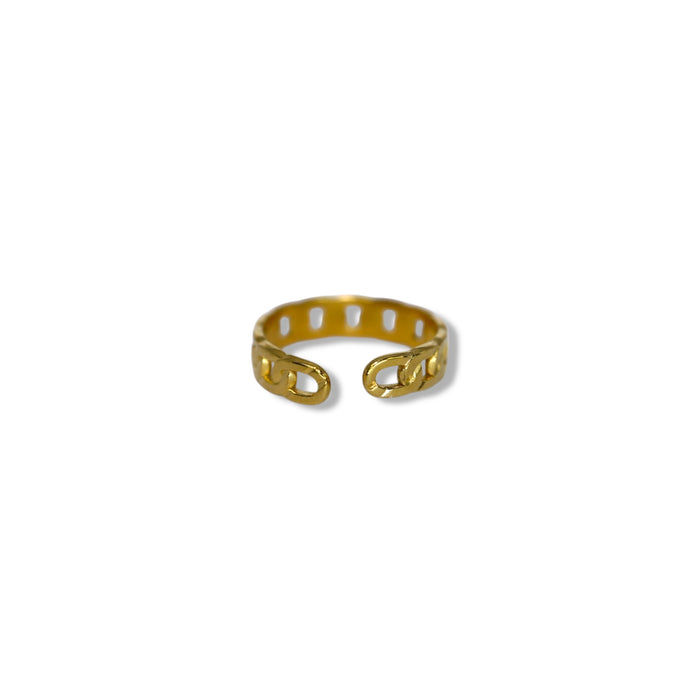 Bague ajustable en acier inoxydable ✨