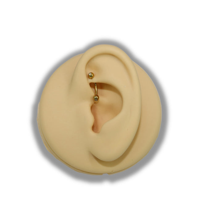 Piercing Barbell Courbé – Acier inoxydable ✨