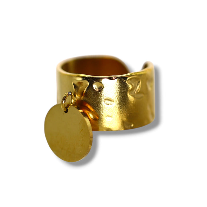 Bague ajustable "Ayame"