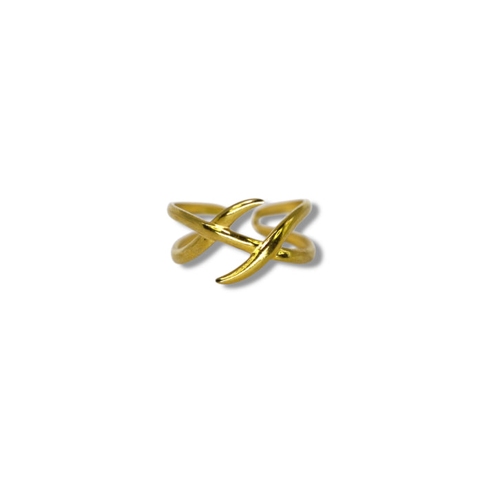 Bague ajustable en acier inoxydable ✨