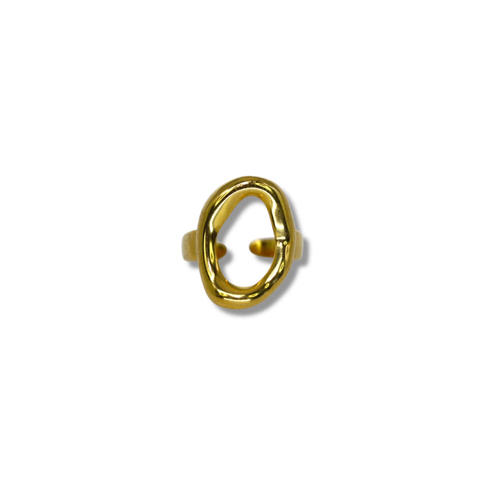 Bague ajustable en acier inoxydable ✨