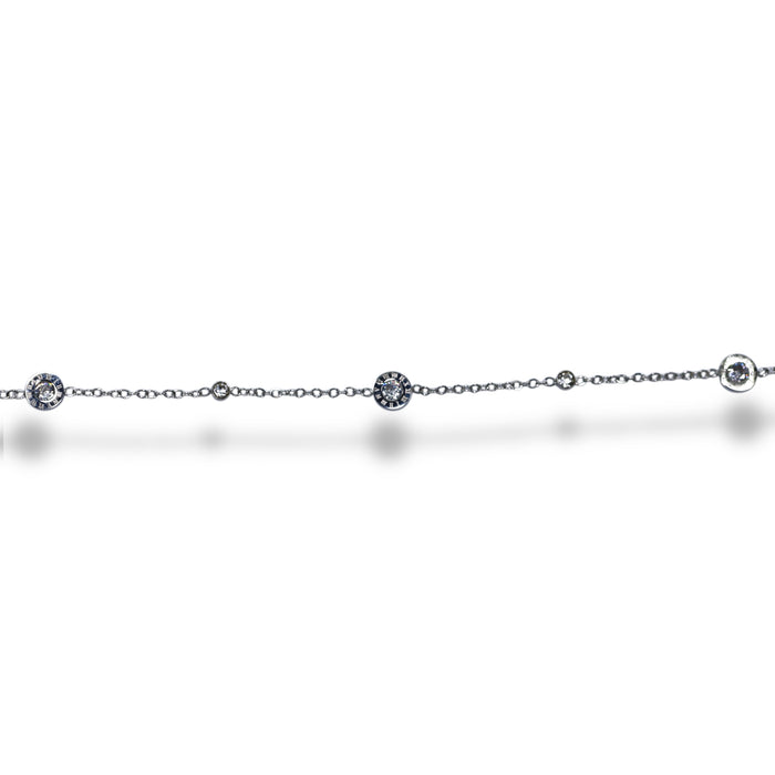 Bracelet chaîne à maillons ovales en acier inoxydable ✨