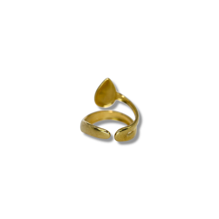 Bague ajustable en acier inoxydable ✨