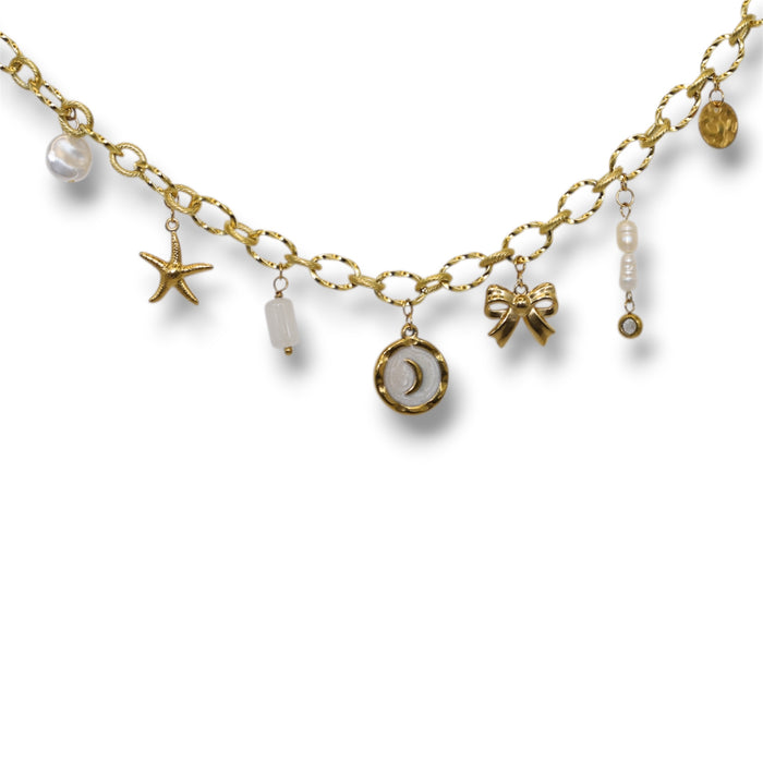 Collier à « charms » – Création unique ✨