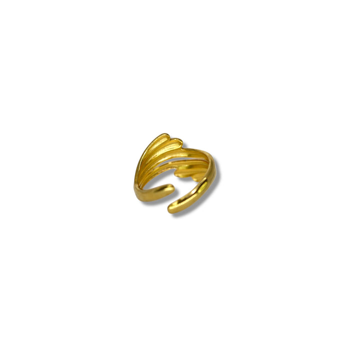 Bague ajustable en acier inoxydable ✨