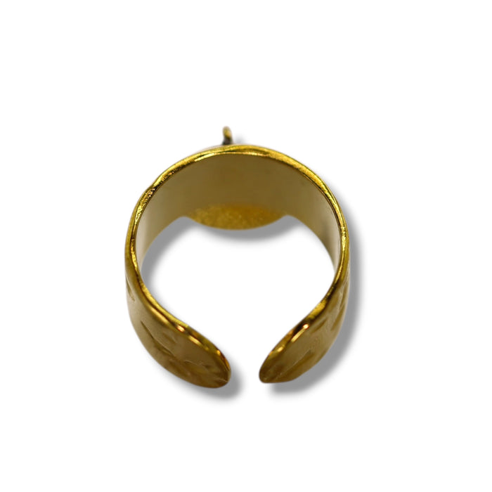Bague ajustable "Ayame"