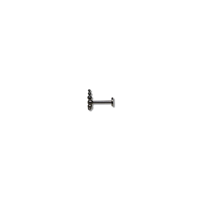 Piercing Épure Perlée Argent - Acier Inoxydable ✨