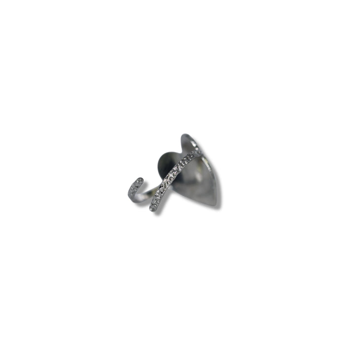 Bague ajustable en acier inoxydable ✨