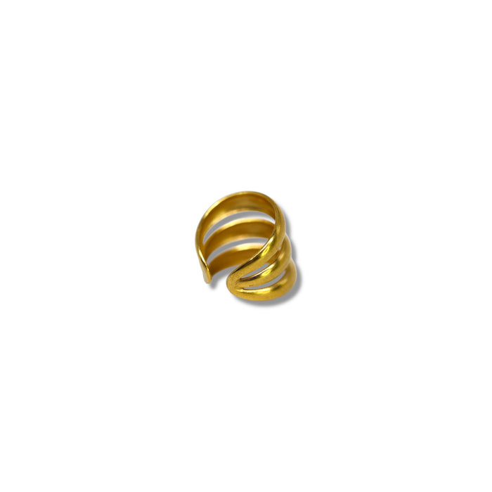 Bague ajustable en acier inoxydable ✨