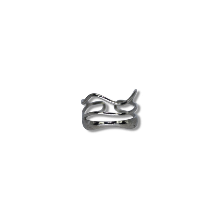 Bague ajustable en acier inoxydable ✨