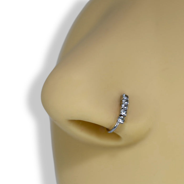 Faux Piercing Nez✨