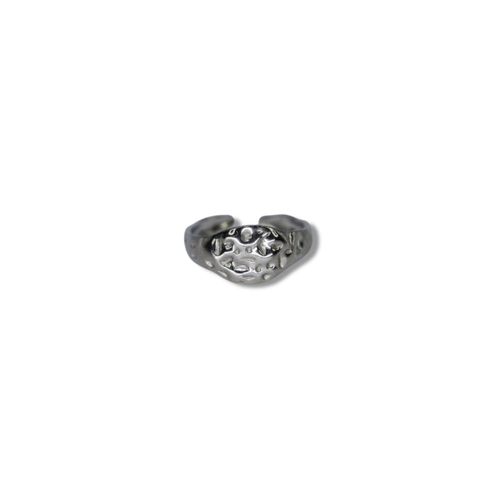 Bague ajustable en acier inoxydable ✨