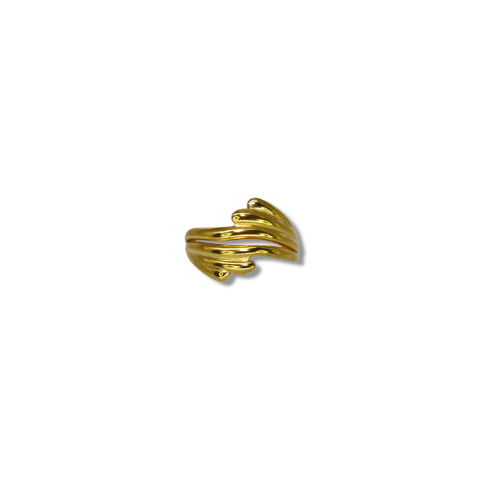 Bague ajustable en acier inoxydable ✨