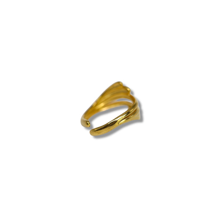 Bague ajustable en acier inoxydable ✨