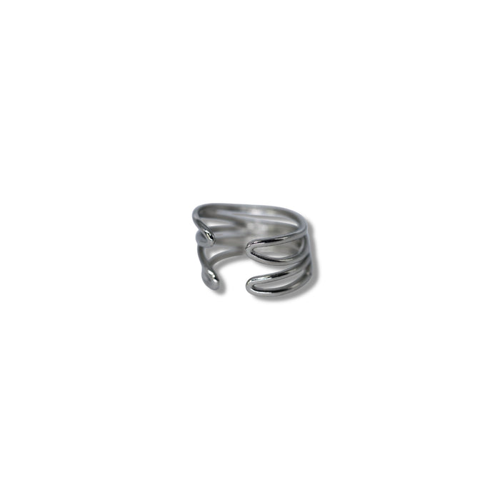 Bague ajustable en acier inoxydable ✨