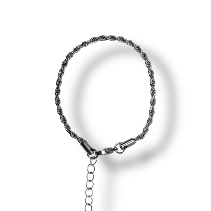 Bracelet en mailles torsadées ✨