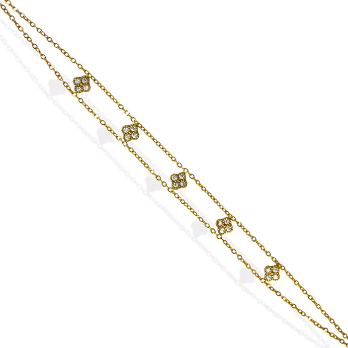 Bracelet "Trèfle"