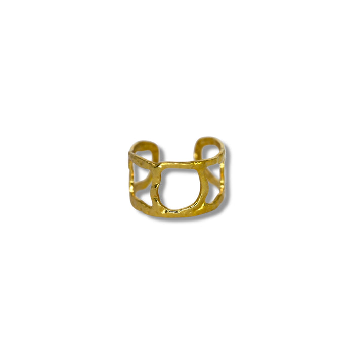 Bague ajustable en acier inoxydable ✨