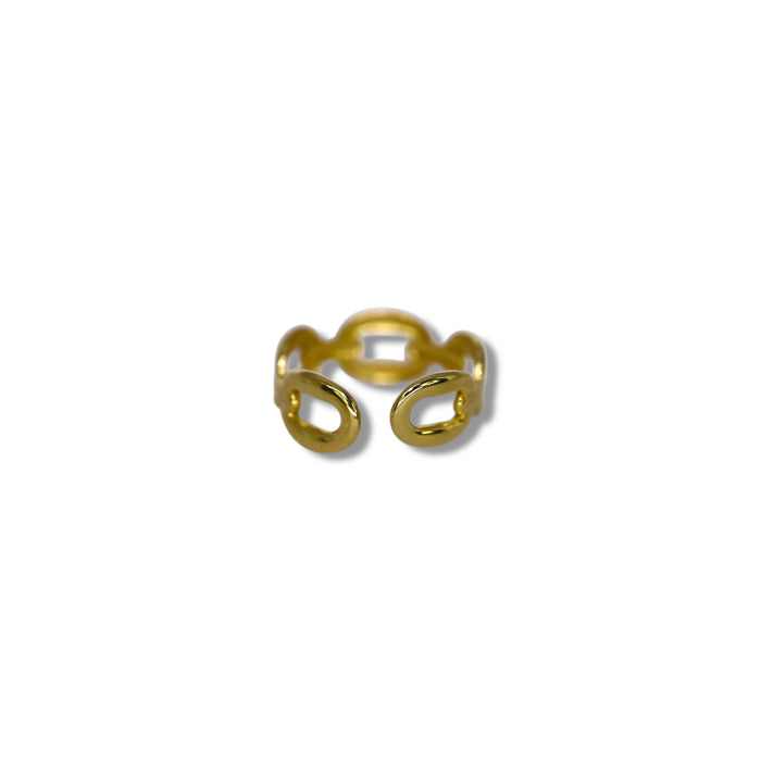 Bague ajustable en acier inoxydable ✨