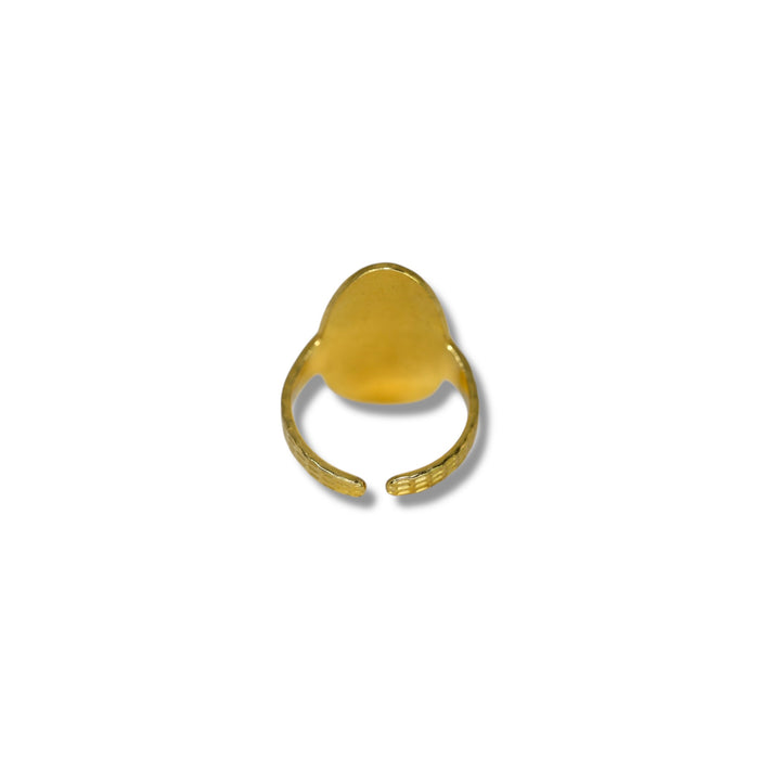 Bague ajustable en acier inoxydable ✨