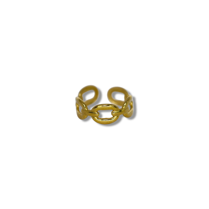 Bague ajustable en acier inoxydable ✨