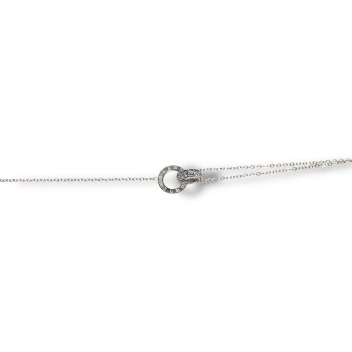 Bracelet raffiné – Anneau gravé & cercle zirconium ✨