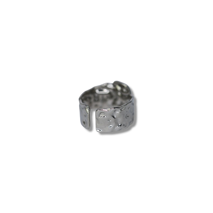 Bague ajustable en acier inoxydable ✨