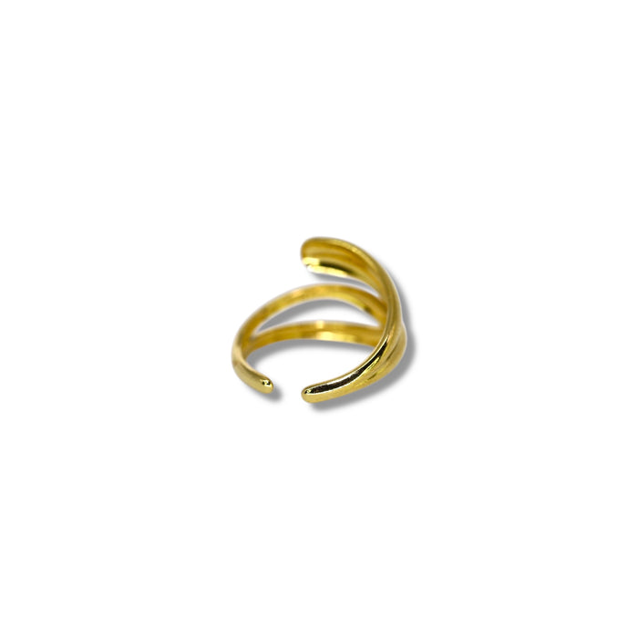 Bague ajustable en acier inoxydable ✨