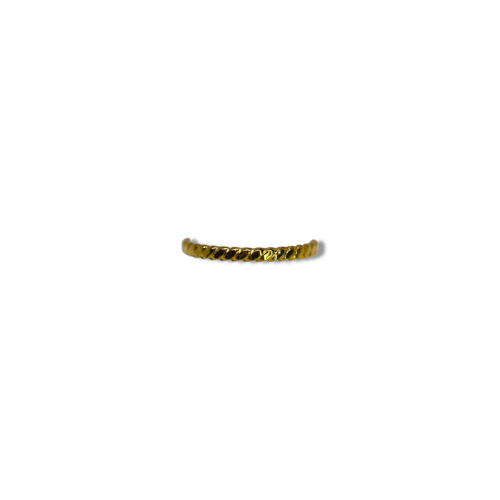Bague ajustable en acier inoxydable ✨