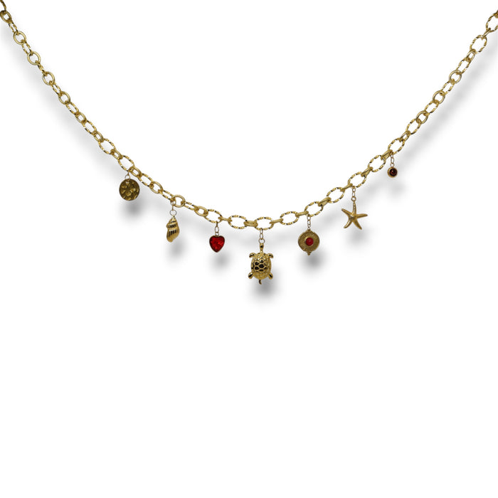 Collier à « charms » – Création unique ✨