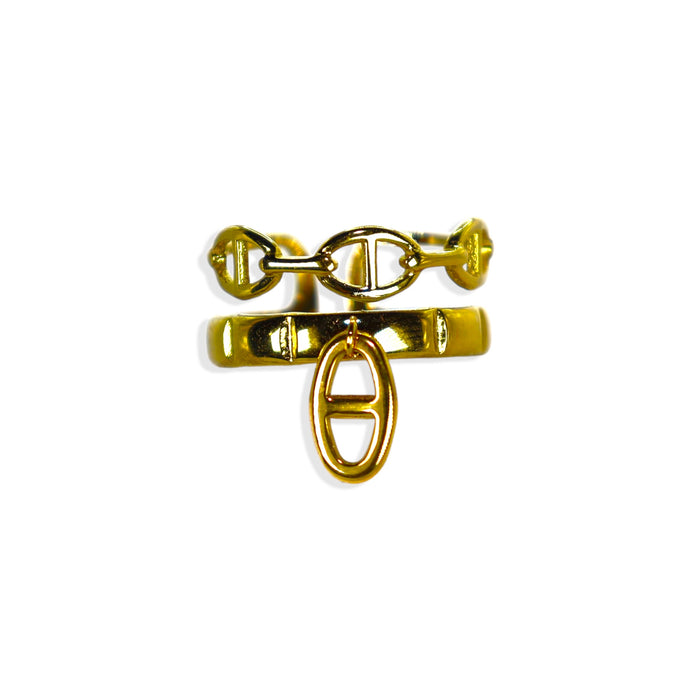 Bague ajustable "Marine"