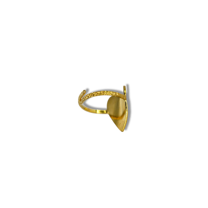 Bague ajustable en acier inoxydable ✨