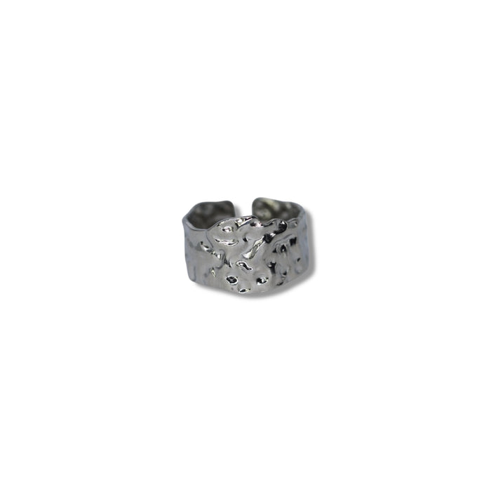 Bague ajustable en acier inoxydable ✨