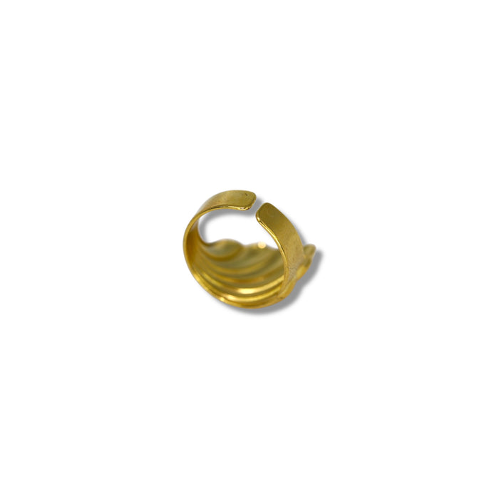 Bague ajustable en acier inoxydable ✨