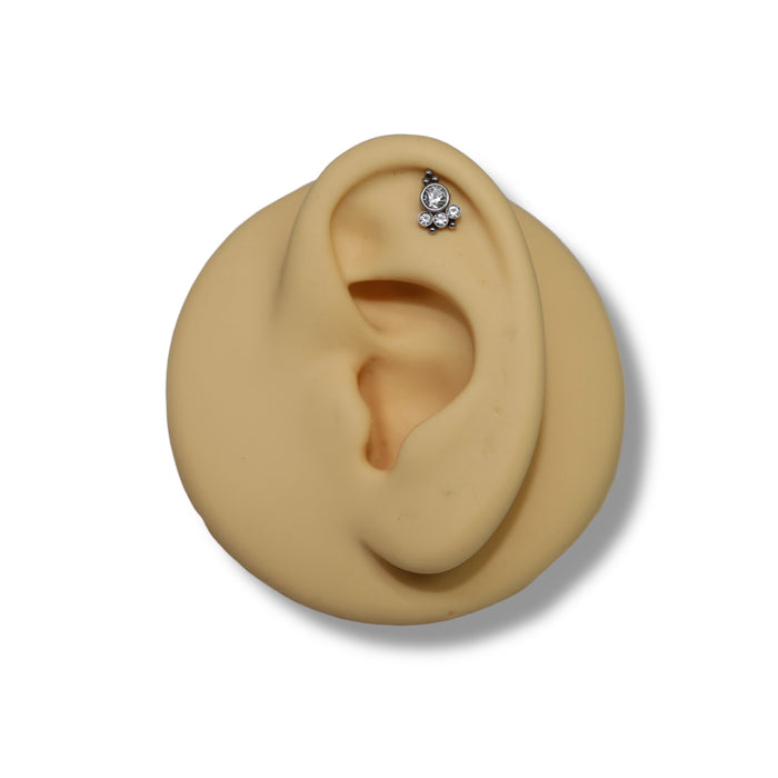 Piercing multifonction argenté – Acier Inoxydable ✨