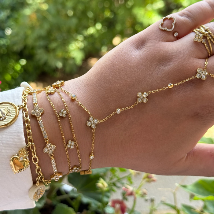 Bracelet "Trèfle"