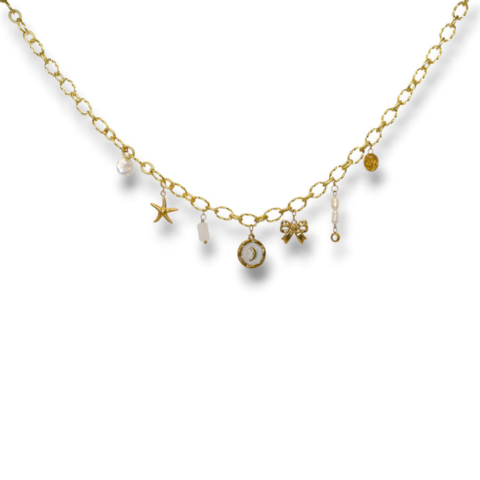Collier à « charms » – Création unique ✨