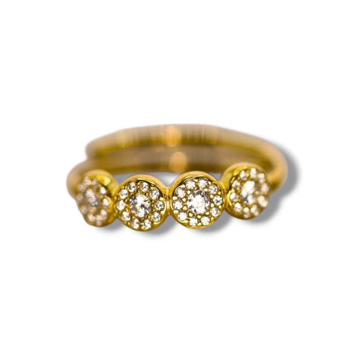 Bague ajustable "Yuki"