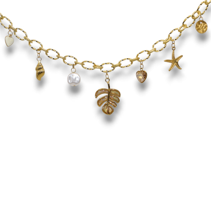 Collier à « charms » – Création unique ✨