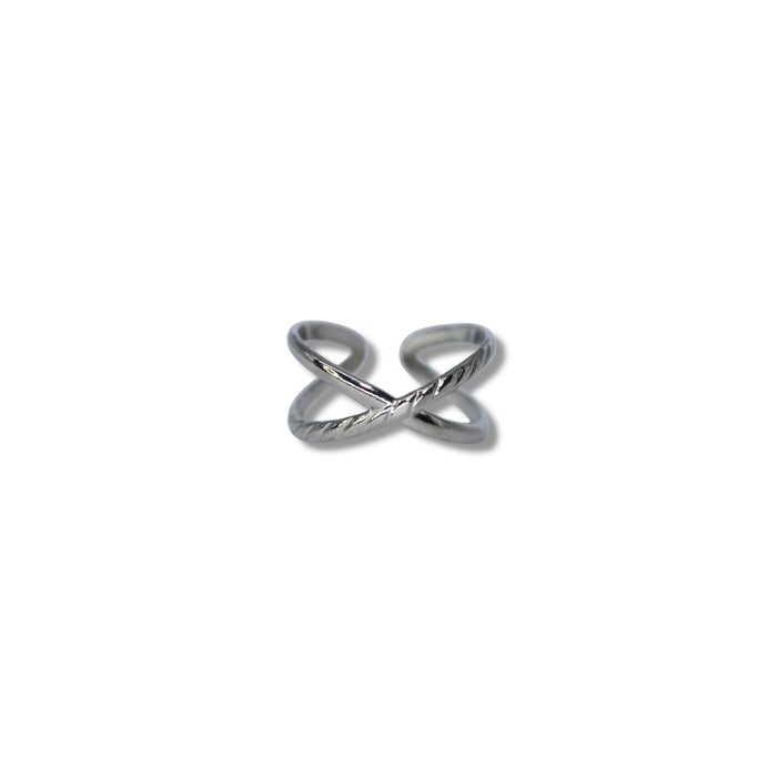 Bague ajustable en acier inoxydable ✨
