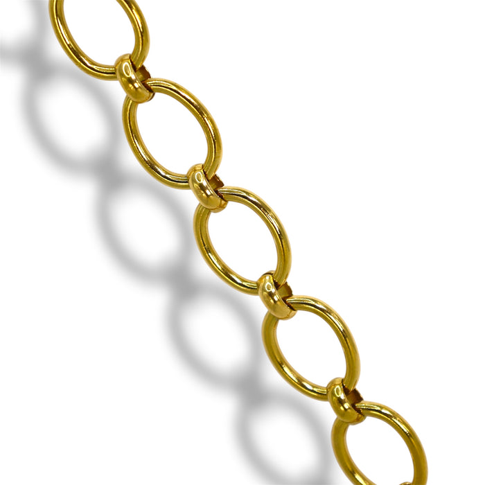 Bracelet chaîne maillons larges - Acier Inoxydable ✨