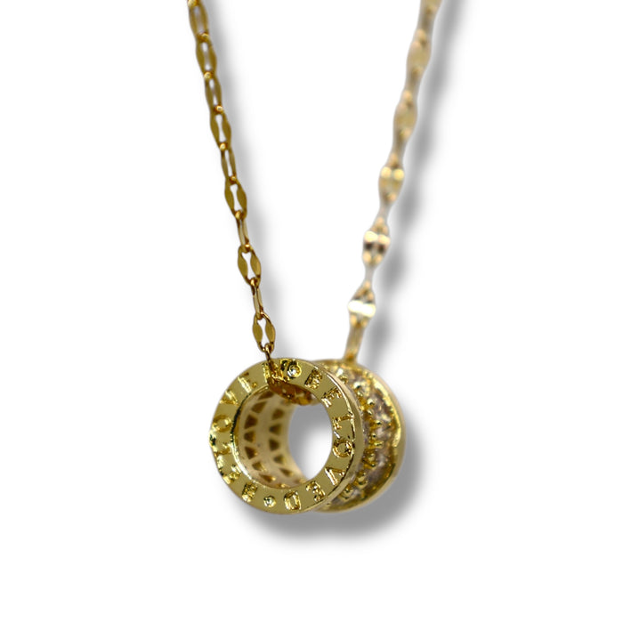 Collier Roulotte en Zirconium – Élégance et Raffinement ✨