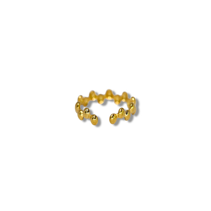 Bague ajustable en acier inoxydable ✨