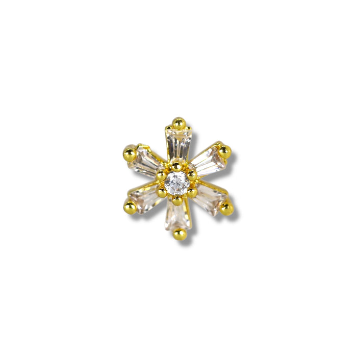 Piercing nez doré tige en L - Acier Inoxydable ✨