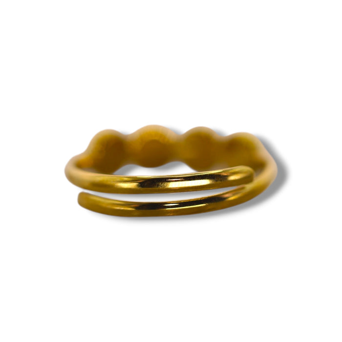 Bague ajustable "Yuki"